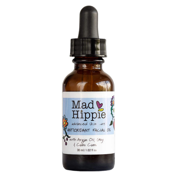 Dropper Bottle of Mad Hippie Advanced Skin Care Antioxidant Facial Oil 30 Milliliters