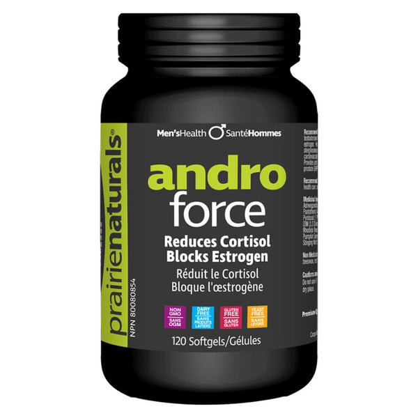 Bottle of Andro Force 120 Softgels