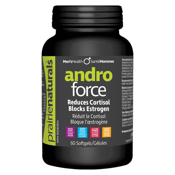 Bottle of Andro Force 60 Softgels