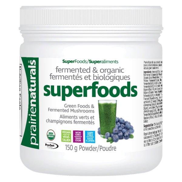 Fermented and Organic SuperFoods Green Foods & Fermented Mushroom Complex