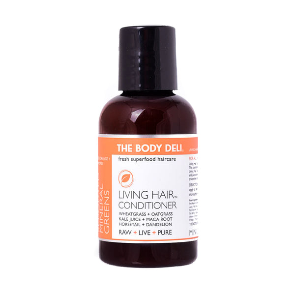 Bottle of The Body Deli Living Hair Conditioner 2 Ounces