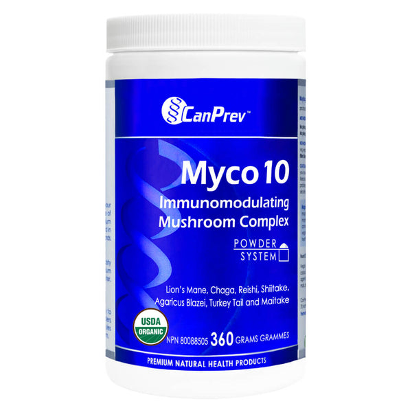 Container of Myco 10 Powder 360 Grams