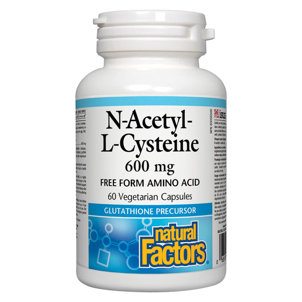 N-Acetyl-L-Cysteine 600 mg (60 Capsules)