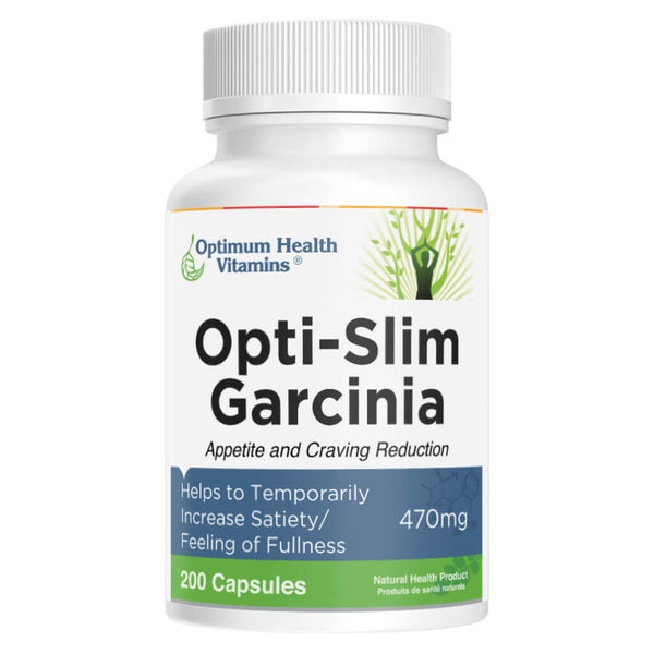 Bottle of Opti-Slim Garcinia 200 Capsules