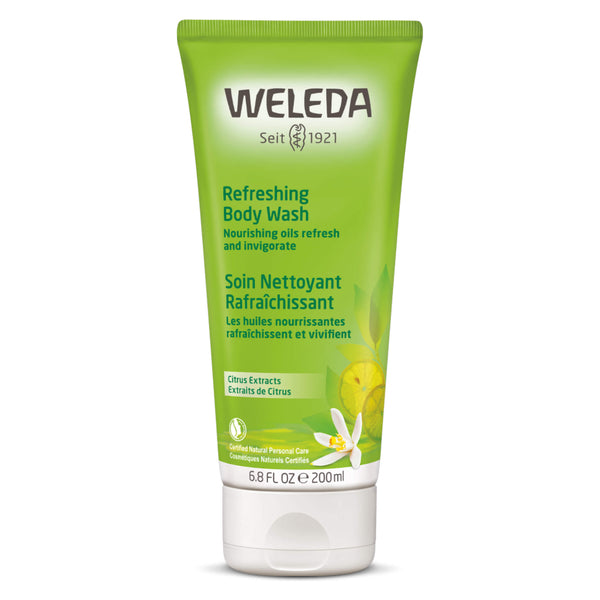 Bottle of Weleda Refreshing Body Wash - Citrus 6.8 Ounces