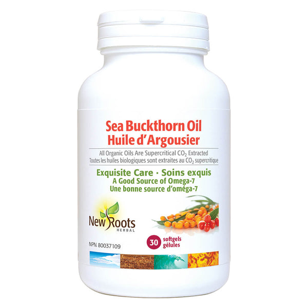 Bottle of Seabuckthorn Oil 30 Softgels