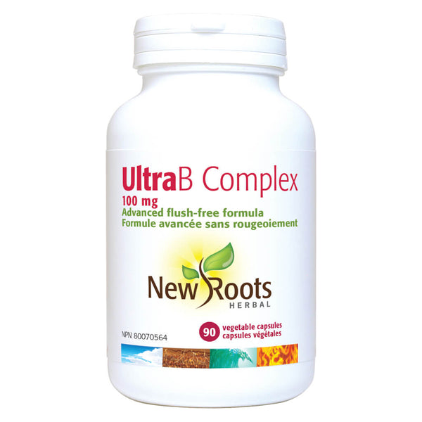 Bottle of Ultra B Complex 100 mg 90 Vegetable Capsules