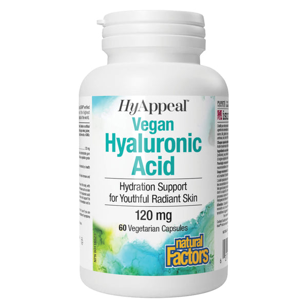 HyAppeal® Vegan Hyaluronic Acid 120 mg