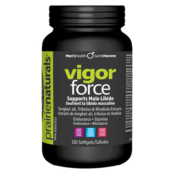 Bottle of Vigor Force 120 Softgels
